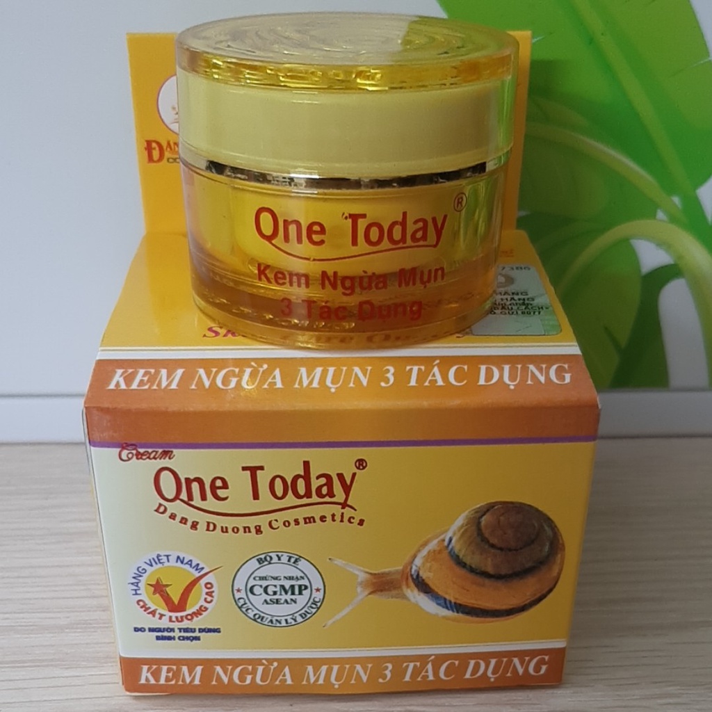 Onetoday: Kem mụn 3 tác dụng one today 8g