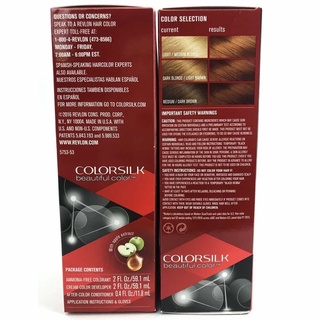 Nhuộm Tóc Revlon Colorsilk Số 53 (Màu Nâu Đồng)