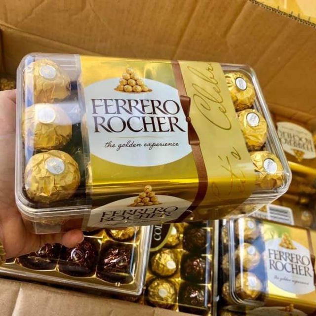 socola Ferrero Rocher hộp 30 viên