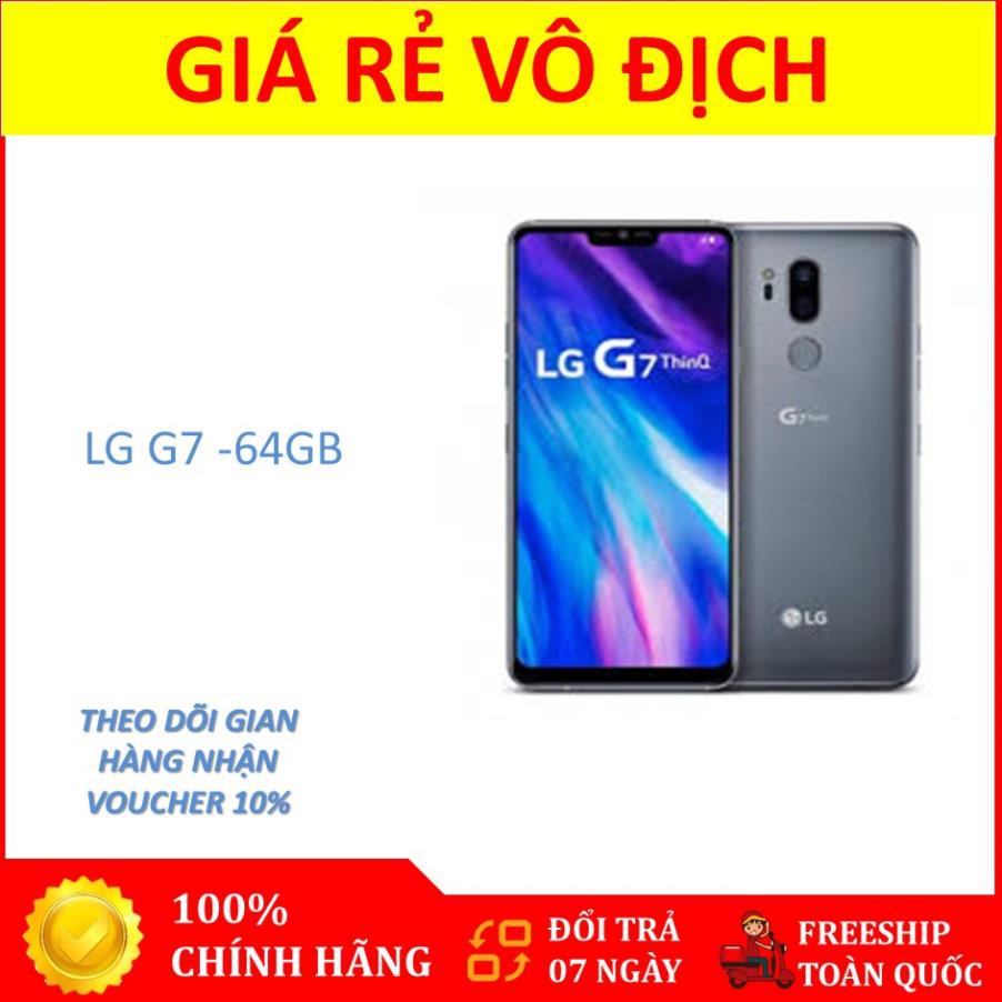 điện thoại LG G7 ThinQ 2sim ram 4G/64G mới Chính Hãng, chiến Game mượt