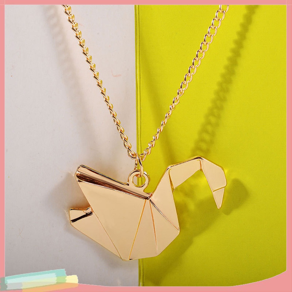 Vòng Cổ Xương Đòn / Xương Đòn / Chim Bồ Câu Origami Hình Thiên Nga Thời Trang Cho Nữ