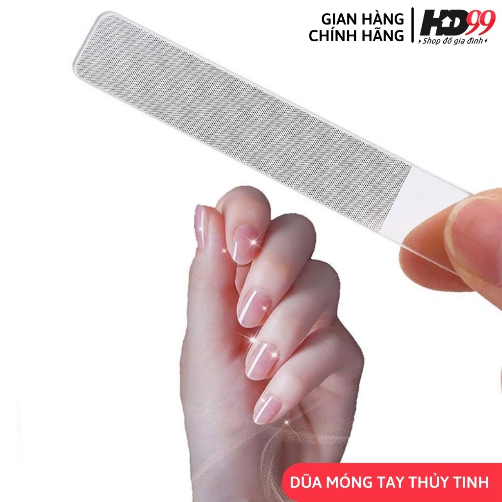 Dũa Móng Tay Thủy Tinh HD99 | Công Cụ Tuyệt Vời Để Tạo Độ Bóng Cho Móng Tay