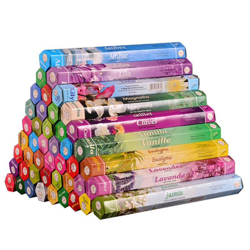 Incense sticks/ Nhang Thơm Ấn Độ nhiều mùi/ - Hàng Nhập khẩu