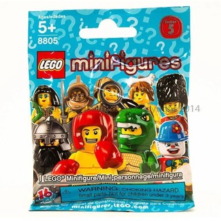 [1 nhân vật] Lego 8805 - Nhân vật Lego Minifigures Series 5