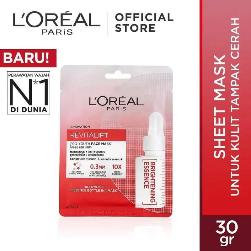 Mặt nạ Serum dưỡng da Loreal Paris Revitalift Pro-Youth