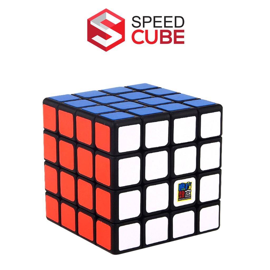 Rubik 4x4 Stickerless/ Viền đen MoYu MeiLong MFJS 4 Tầng Chính Hãng MoYu