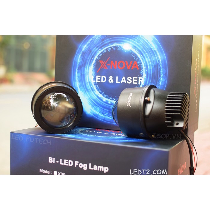 [LEDT2 ISOP] Bi gầm LED X - Nova X30 [Bảo hành 1 năm] [Số lượng: 1 cặp]