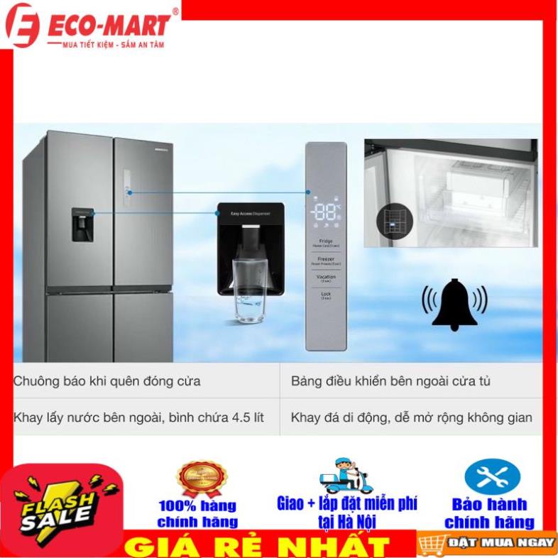 Tủ lạnh Samsung Inverter 488 lít RF48A4010M9/SV.MODEL2021