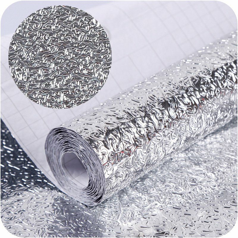 SS5040 Cuộn giấy bạc dán bếp chống thấm cách nhiệt