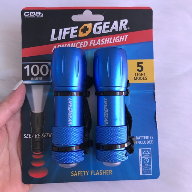 👉Đèn pin nâng cao Life Gear 5 chế độ ánh sáng -Mỹ