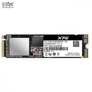 Ổ cứng SSD 1TB Adata XPG SX8100 M2 2280 PCLe Gen3x4 (ASX8100NP-1TT-C) 2ND