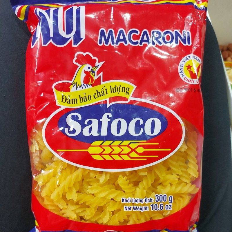 Nui Ống &amp; Xoắn ( Hãng Safoco 300 gram )