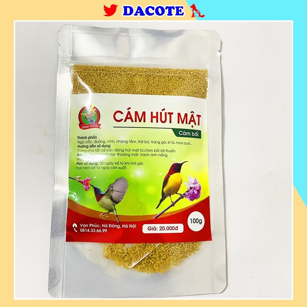 Cám Chim Hút Mật - Cám Bổi BIRDFOODS gói 100g