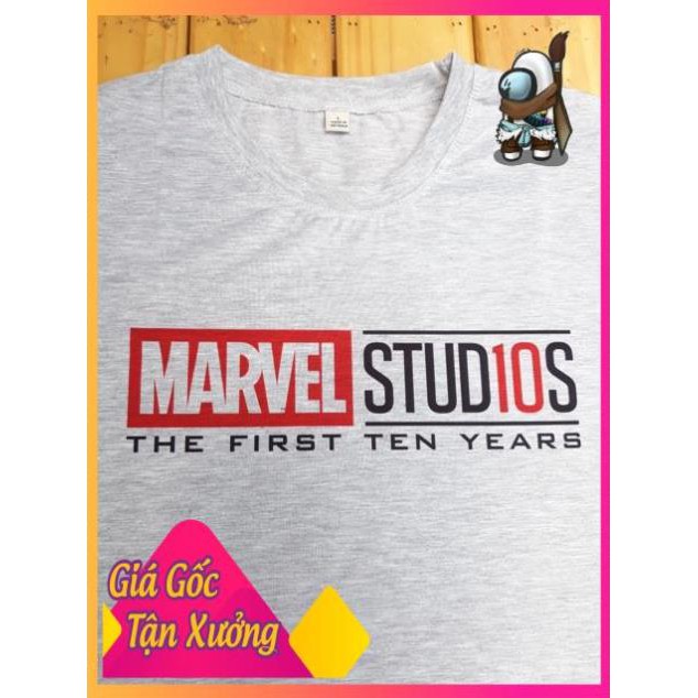 [HOT] Áo thun Marvel - Marvel Studios The First 10 Years