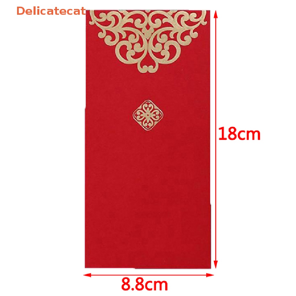 Set 10 Bao Lì Xì Đỏ May Mắn Cho Năm Mới / Đám Cưới