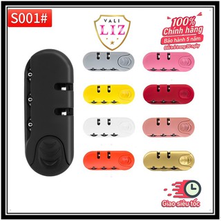 Khóa số vali , Khóa thay thế vali , khóa 3 số có thể thay thế cho các loại vali kéo, vali du lịch, vali nhựa, vali vải