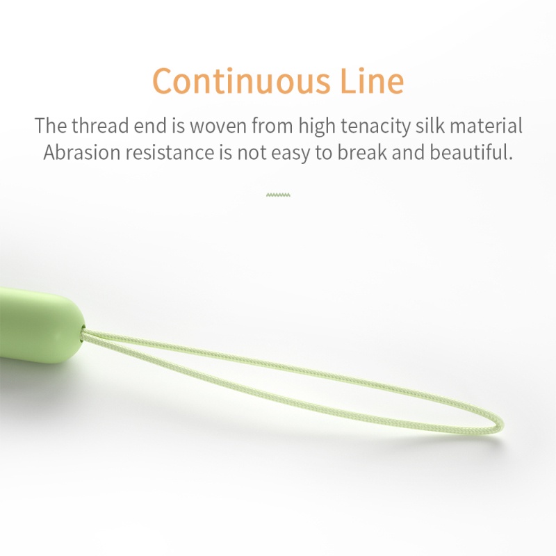 Dây Đeo Điện Thoại/Máy Ảnh/Chìa Khóa Bằng Silicon Màu Kẹo Đơn Giản Thời Trang