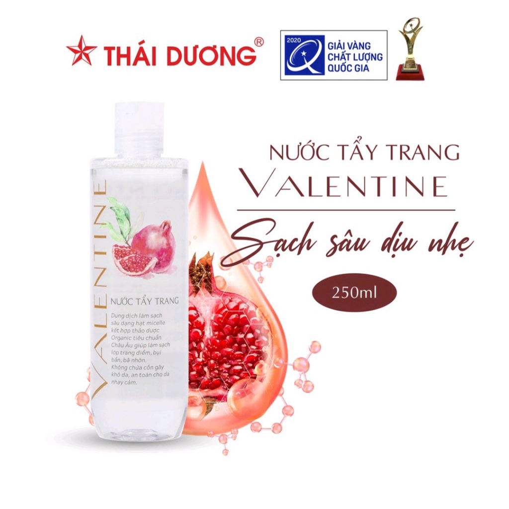 Nước tẩy trang Valentine Cleaning water 250ml