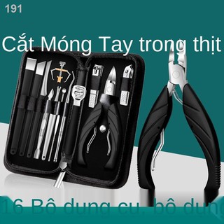 Bộ cắt móng tay choo làm chân paronychia chuyên nghiệp nhọn kéo olecranon kìm