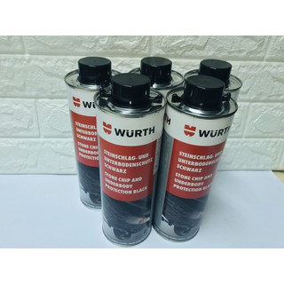 Chai sơn phủ gầm xe hơi 1000ml – Wurth.