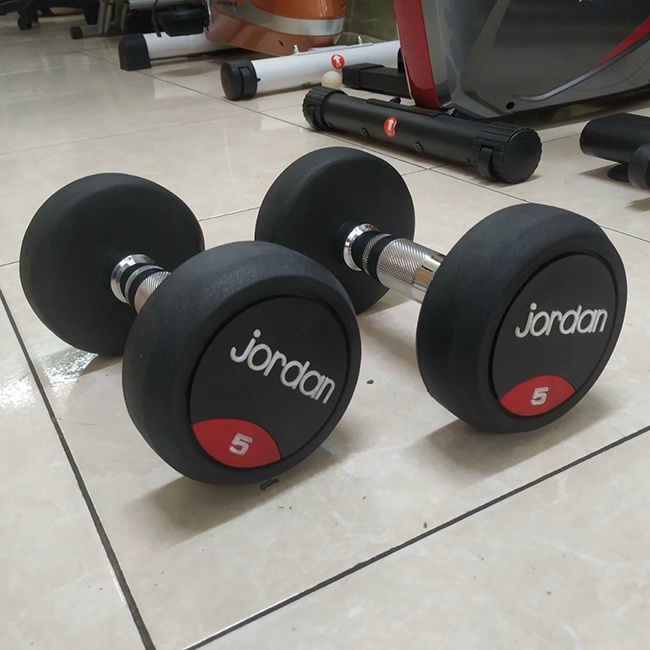 Tạ tay Jordan - Tạ tay cao su - Tạ tay thép bọc su nhập khẩu
