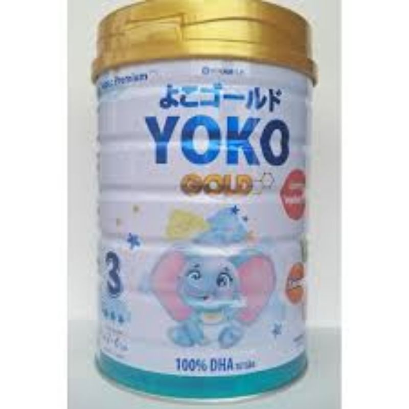 Sữa Bột Vinamilk YOKO Gold số 3, 4 Lon 900gr