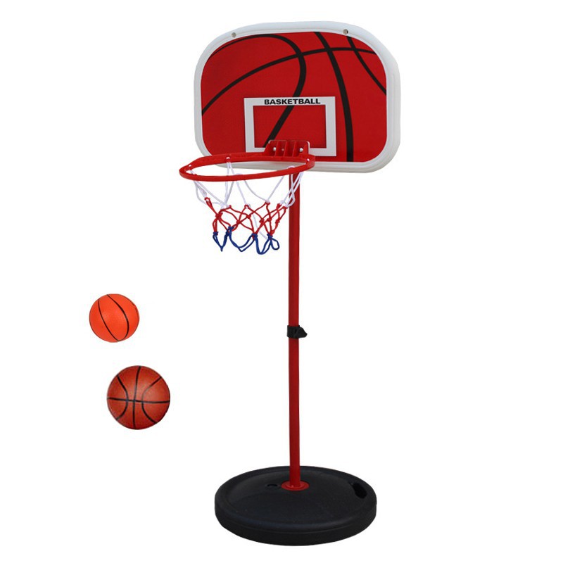 Bóng rổ 💖𝑭𝑹𝑬𝑬𝑺𝑯𝑰𝑷💖 basketball game - combo trụ sắt kèm 2 bóng