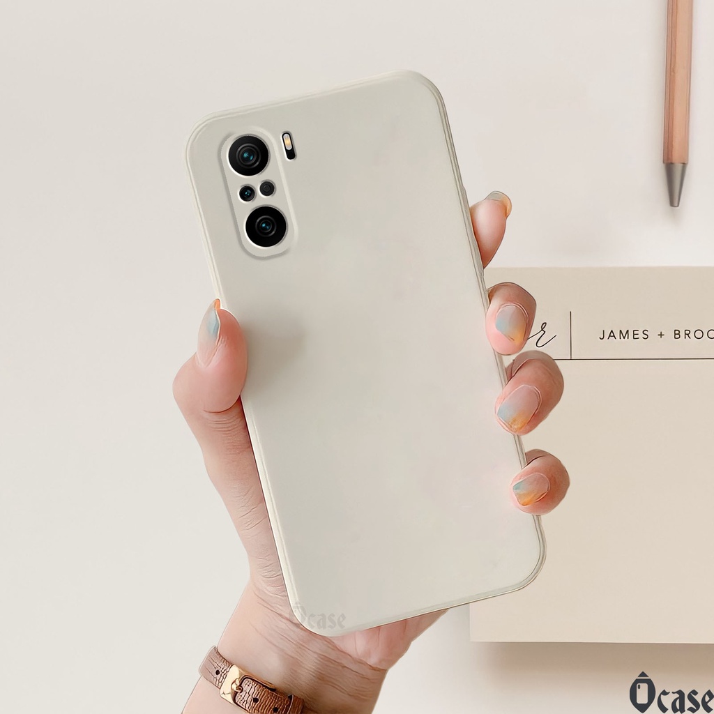 Ốp lưng Xiaomi Redmi K40 / K40 Pro / Mi 11X / Mi 11X pro / Poco F3 gấu KAWS & Bearbrick cạnh viền vuông có bảo vệ camera