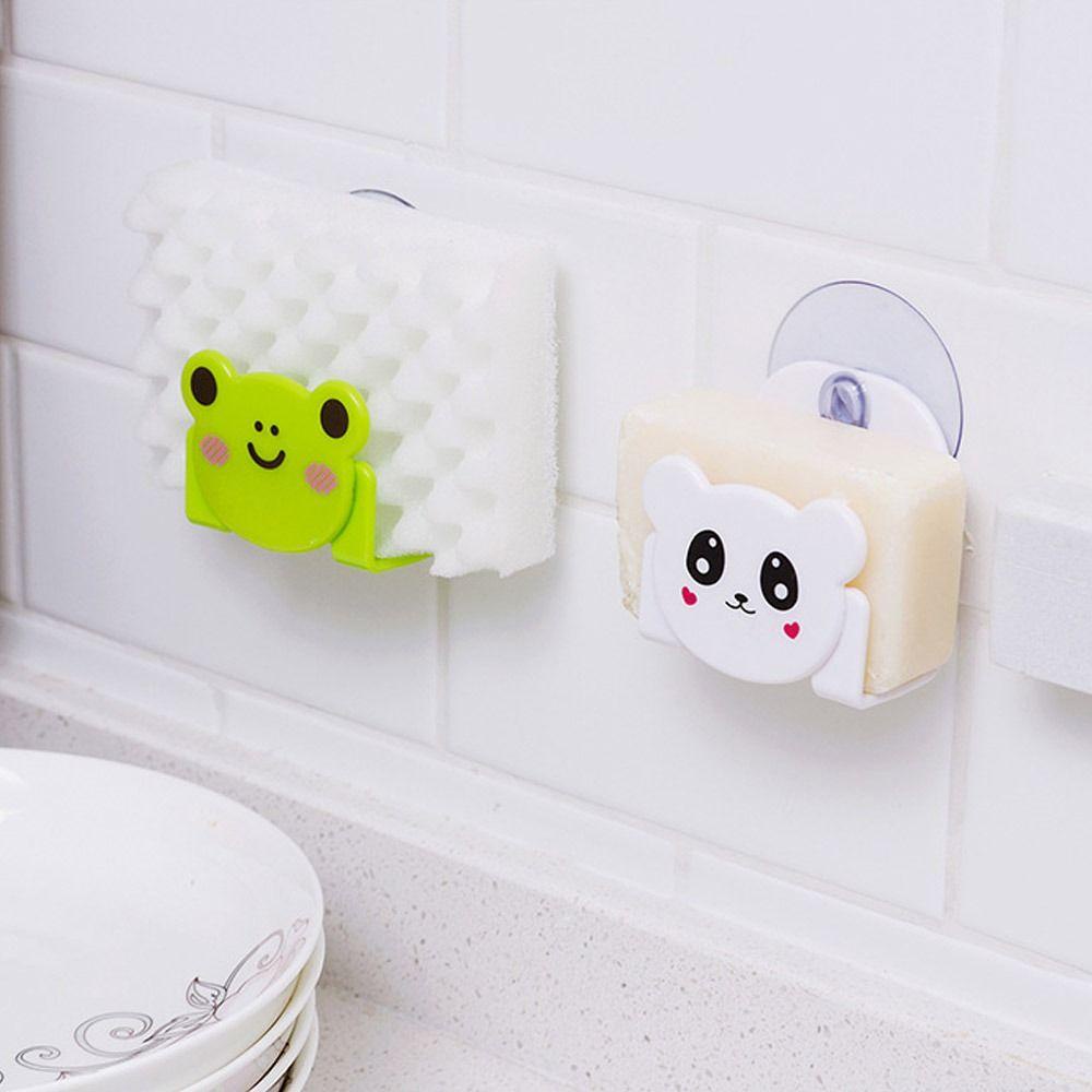 Bộ 4 Giá Đỡ Xà Phòng Gắn Bồn Rửa Nhà Bếp / Nhà Tắm