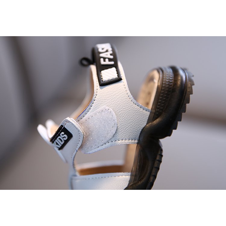 Giày Sandal Da Mềm Chống Trượt Cho Bé Trai 1-8 Tuổi