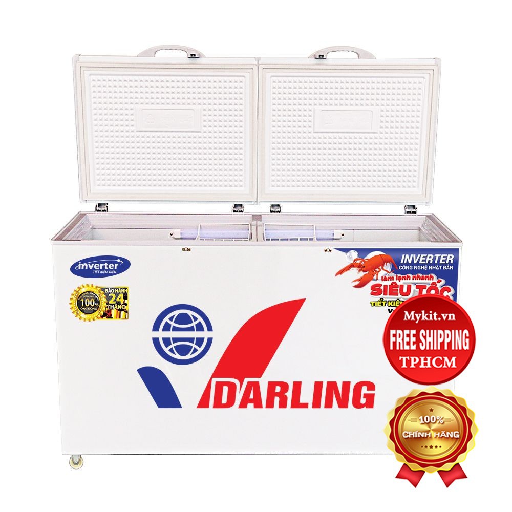 [CHỈ BÁN TPHCM]TỦ ĐÔNG DARLING INVERTER 1 NGĂN 370L DMF-3799Ai-1