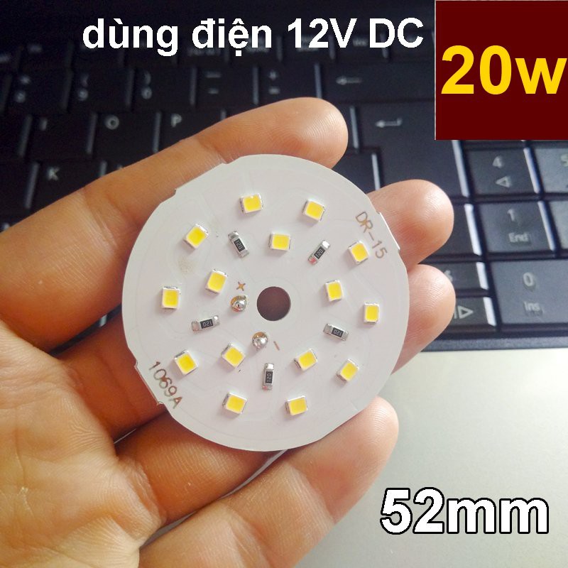 Chip LED 12V Sáng Trắng nhiều công suất 10w 20w 30w 40w