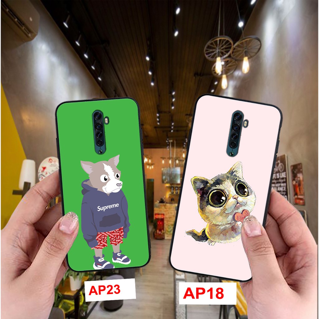 ỐP LƯNG OPPO RENO 2-RENO 2F-RENO 2Z IN HÌNH SIÊU CUTE CỰC HOT 2021