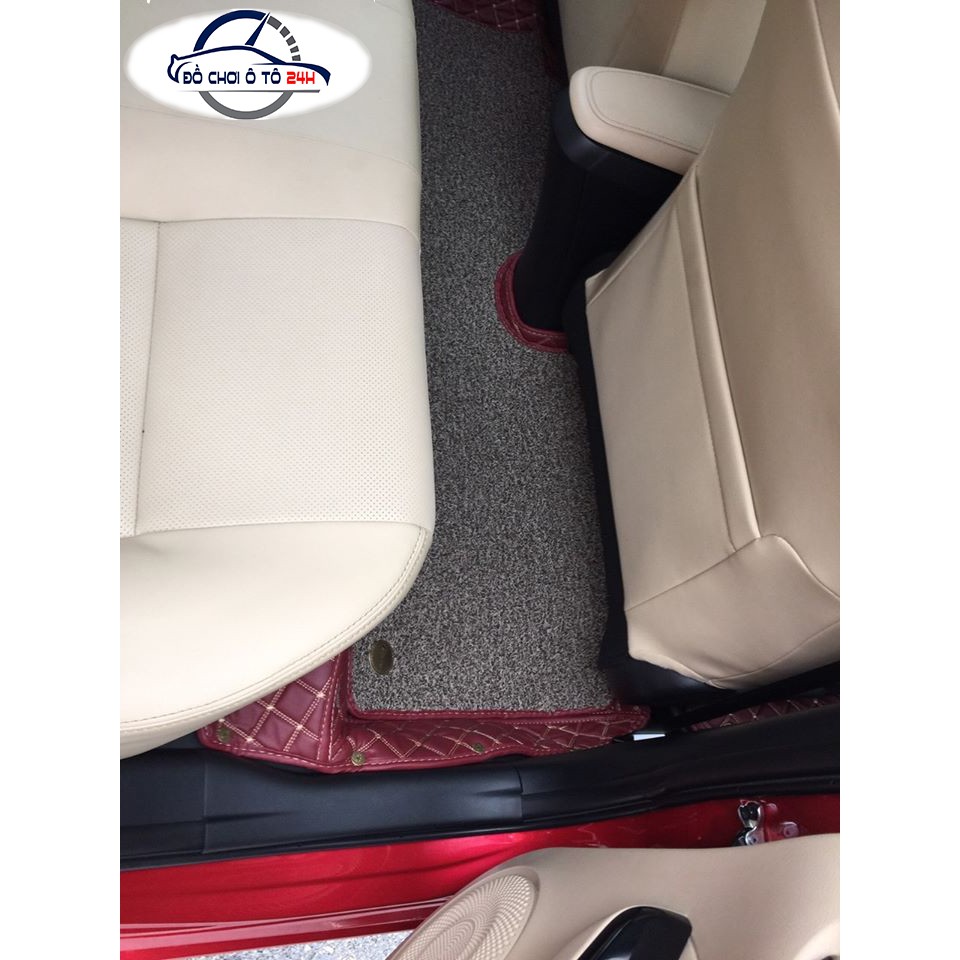 Thảm lót sàn ô tô 5D 6D Toyota Yaris 2017-2021 bảo vệ sàn xe, không mùi, không thấm nước