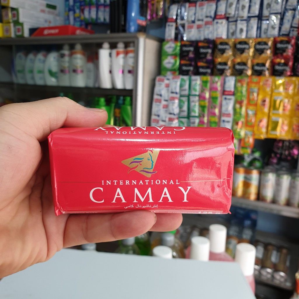 XÀ PHÒNG CAMAY HƯƠNG NƯỚC HOA  ĐỦ MÀU BÁNH 125G