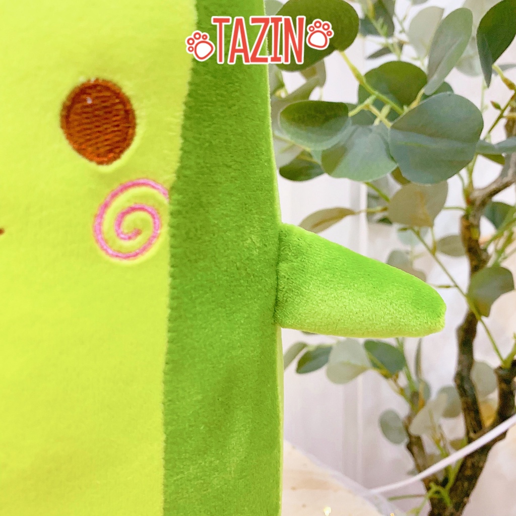 Gấu bông quả bơ cute mini cho bé, gối ôm quả bơ bông nhỏ mềm mịn cao cấp Tazin