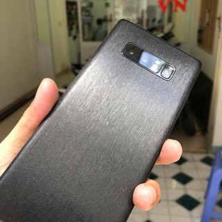 Miếng dán skin màu đen xước cho máy Note 8 dán full (Hot_deal)