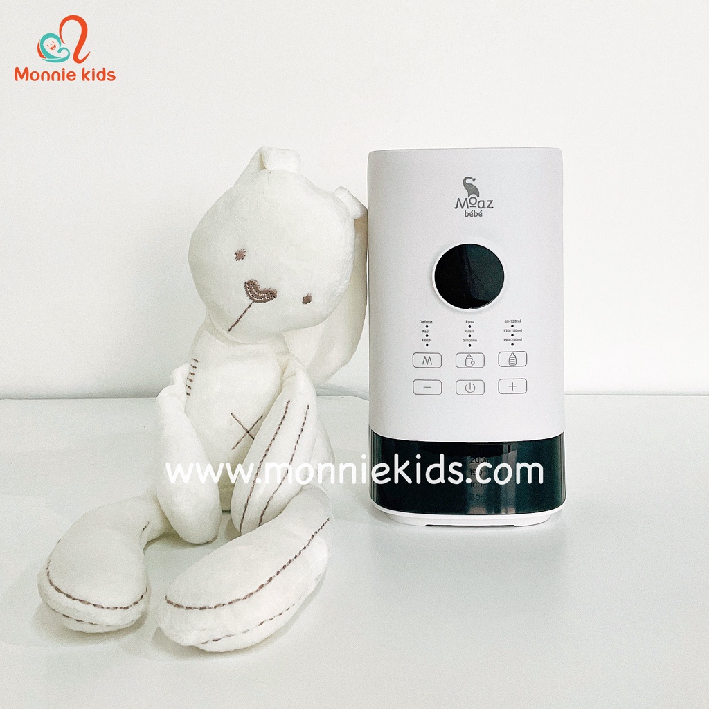 Máy Hâm Sữa Siêu Tốc Thông Minh Cho Bé Moaz Bébé MB033 - Monnie Center