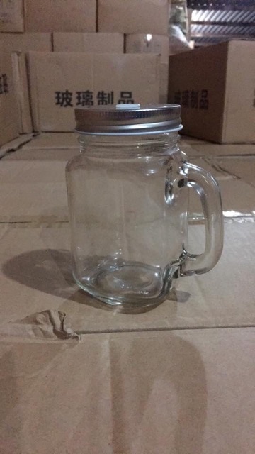 [HOT] CA QUAI THUỶ TINH 400ML ĐỰNG TRÀ SỮA KÈM NẮP CÓ LỖ BỎ ỐNG HÚT | BigBuy360 - bigbuy360.vn