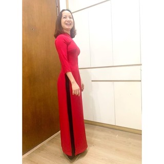 Áo Dài Lụa Tây Thi ( hình thật )