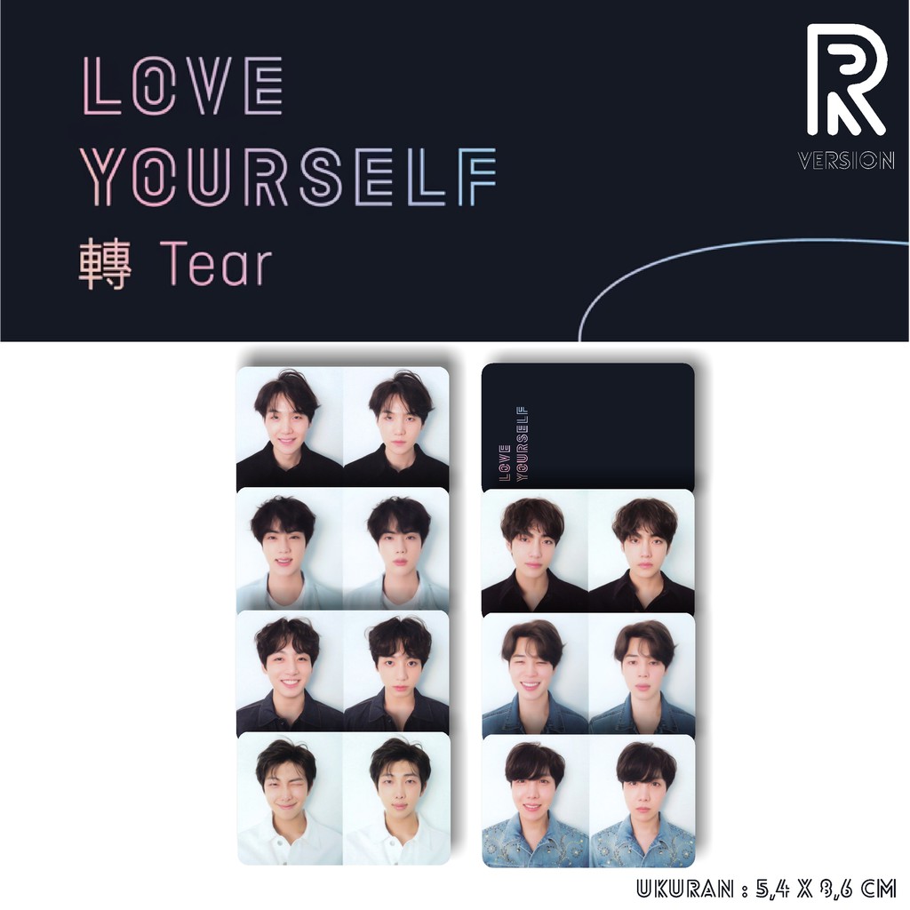 (Photocard) Bts Love Yourself Phiên Bản Xé R - Không quan trọng