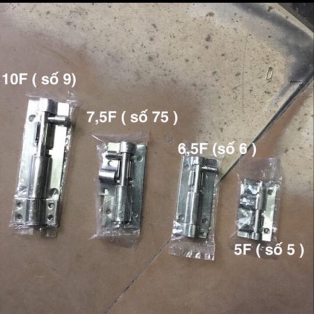 Chốt inox các cỡ từ 5cm đến 10cm