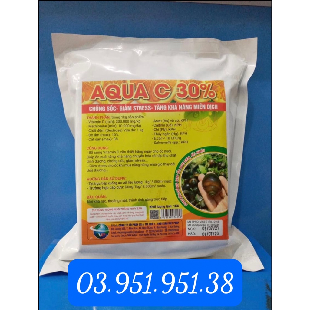 Vitamin C, chống sốc giảm stress trong thủy sản