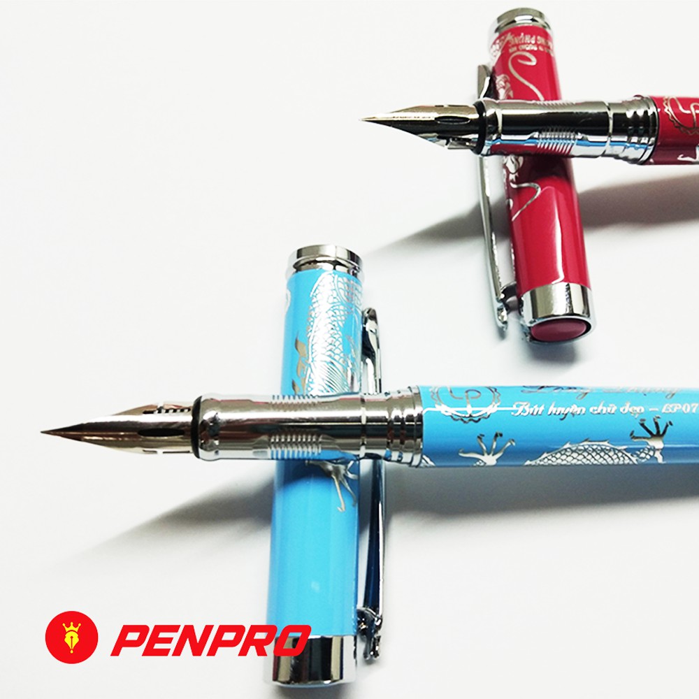 Bút long phụng LP07 ngòi lá tre G calligraphy tự tạo thanh đậm, có hộp