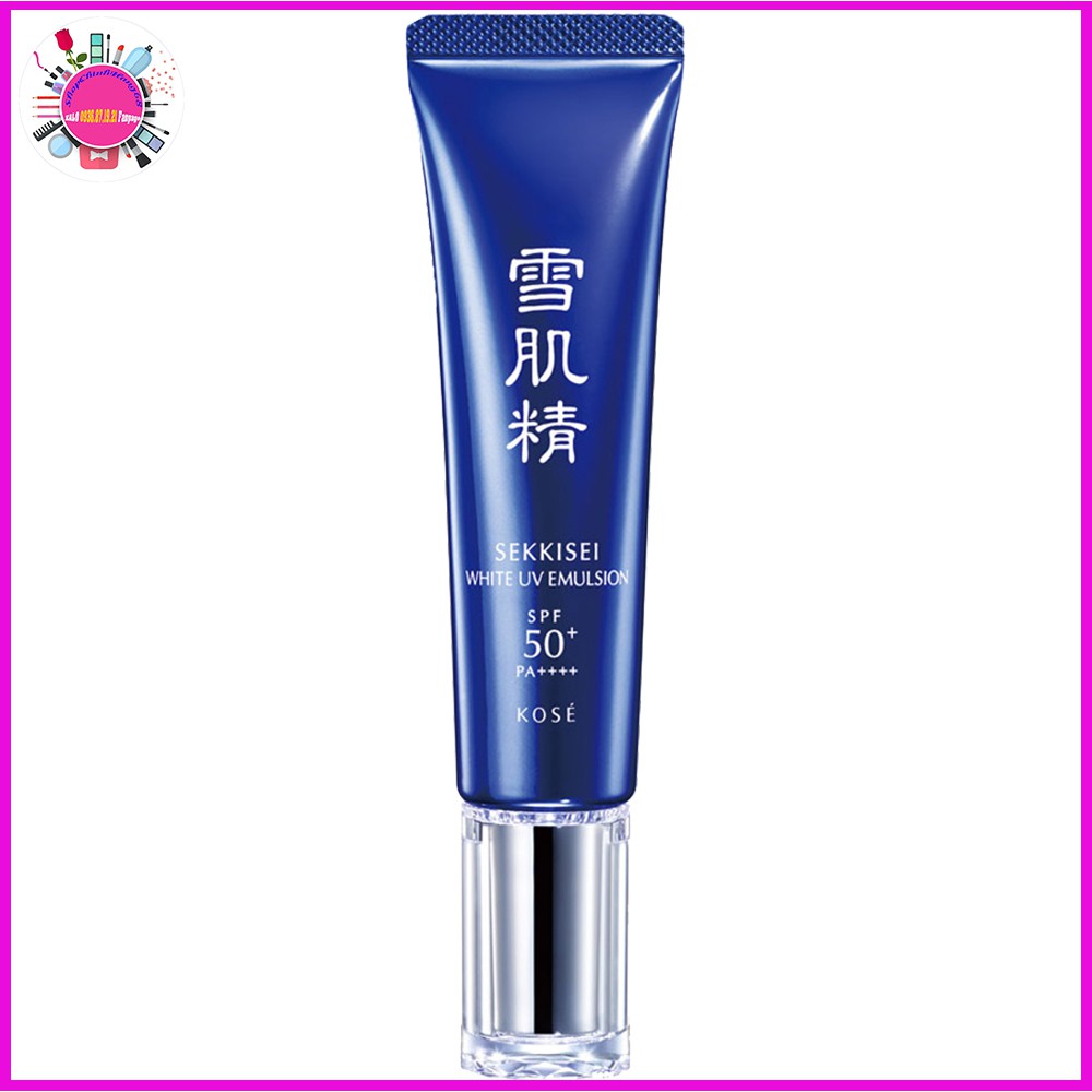 Nhũ Tương Dưỡng Ngày KOSE Sekkisei White UV Emulsion SPF50+