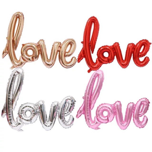 Bóng chữ LoVe ( 79*48)