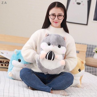 Gối ôm hình chuột hamster nhồi bông dễ thương dùng làm quà tặng sinh nhật