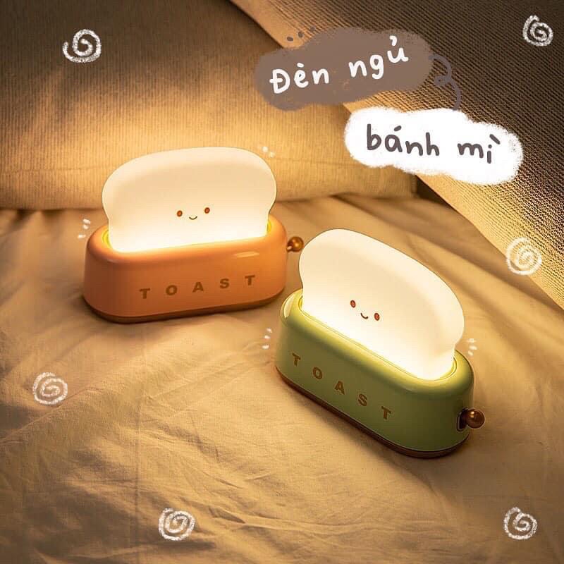 Đèn ngủ bánh mì nướng dễ thương