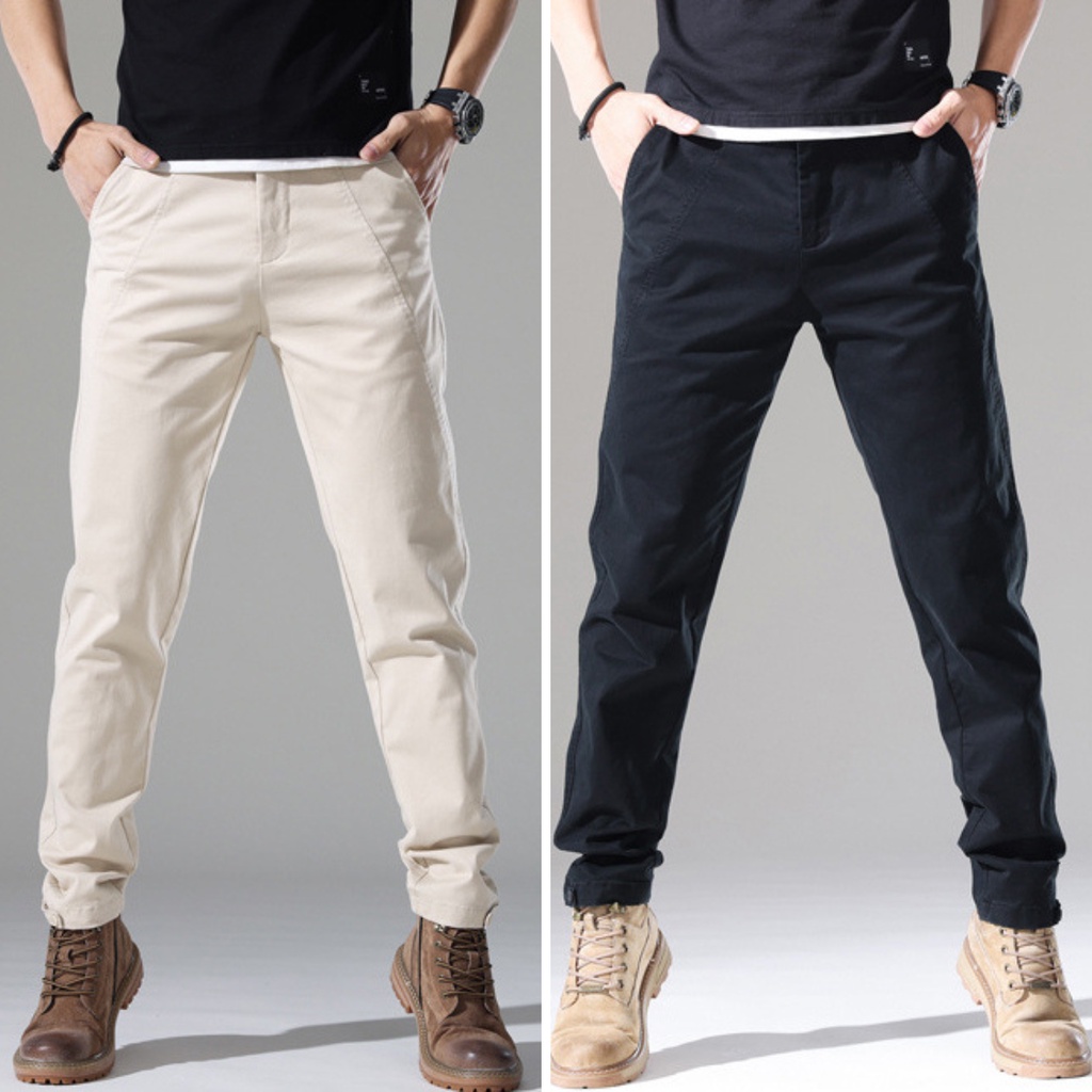 Quần Kaki Nam Chất Cao Cấp Co Giãn Tôn Dáng Phong Cách