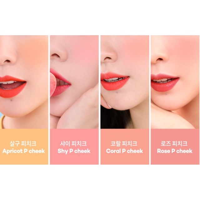 Phấn Má Hồng Dạng Nén Ngọt Ngào Peach C Peach Cotton Blusher | BigBuy360 - bigbuy360.vn